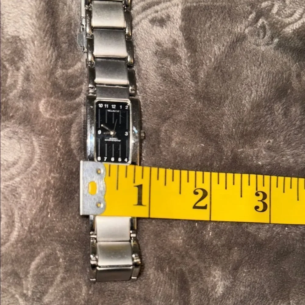 Vellaccio Silver black Men's Watch - Picture 7 of 10